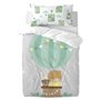 Taie d'oreiller HappyFriday Happynois Air balloon Multicouleur 50 x 75 cm