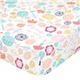 Drap housse HappyFriday MOSHI MOSHI Multicouleur 60 x 120 x 14 cm