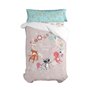 Drap housse HappyFriday Moshi Moshi Fantasy Multicouleur 90 x 200 x 32 cm