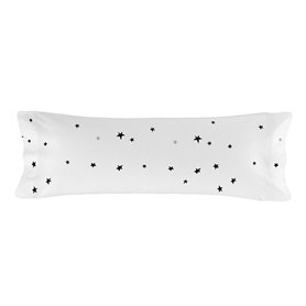 Taie d'oreiller HappyFriday Blanc Constellation Multicouleur 45 x 110 cm