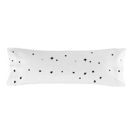 Taie d'oreiller HappyFriday Blanc Constellation Multicouleur 45 x 110 cm