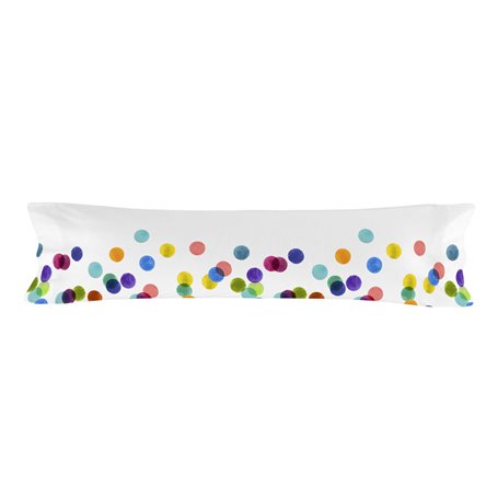 Taie d'oreiller HappyFriday Confetti Multicouleur 45 x 155 cm