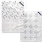 Tissu de cuisine HappyFriday Blanc Blush Multicouleur 70 x 50 cm (2 Unités)