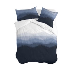 Housse de Couette HappyFriday Blanc Nightfall  Multicouleur 200 x 200 cm