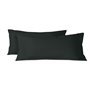 Taie d'oreiller HappyFriday BASIC Noir 45 x 110 cm (2 Unités)