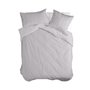 Housse de Couette HappyFriday BASIC Gris 220 x 220 cm