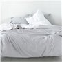 Housse de Couette HappyFriday BASIC Gris 220 x 220 cm