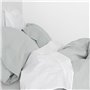 Housse de Couette HappyFriday BASIC Gris 220 x 220 cm