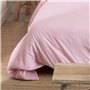 Housse de Couette HappyFriday Basic Rose clair 140 x 200 cm