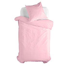 Parure de couette HappyFriday Basic Kids Rose clair Lit 1 persone 2 Pièces