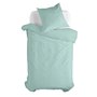 Parure de couette HappyFriday Basic Kids Menthe Lit 1 persone 2 Pièces