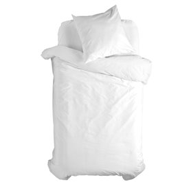 Parure de couette HappyFriday Basic Kids Blanc Lit 1 persone 2 Pièces