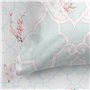 Drap housse HappyFriday Sakura Multicouleur 160 x 200 x 32 cm
