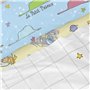 Jeu de draps HappyFriday Le Petit Prince Imagination Multicouleur 2 Pièces