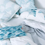 Housse de Couette HappyFriday Blanc Ginkgo  Multicouleur 260 x 220 cm