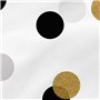 Housse de coussin HappyFriday Blanc Golden Dots Multicouleur 60 x 60 cm