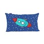 Housse de coussin HappyFriday Mr Fox Space Rocket Multicouleur 50 x 30 cm