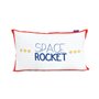 Housse de coussin HappyFriday Mr Fox Space Rocket Multicouleur 50 x 30 cm