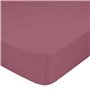 Drap housse HappyFriday BASIC Magenta 160 x 200 x 32 cm