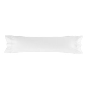 Taie d'oreiller HappyFriday BASIC Blanc 45 x 155 cm