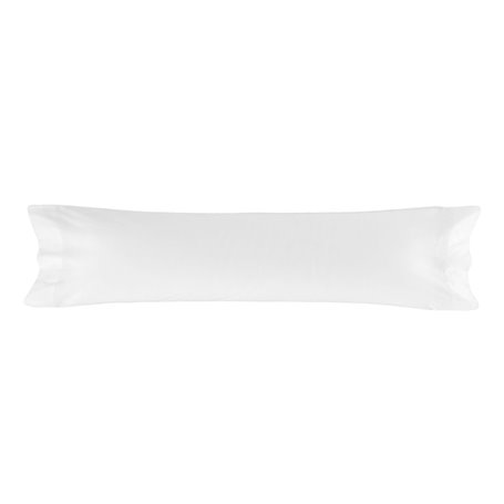 Taie d'oreiller HappyFriday BASIC Blanc 45 x 155 cm