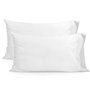 Taie d'oreiller HappyFriday BASIC Blanc 50 x 75 cm (2 Unités)