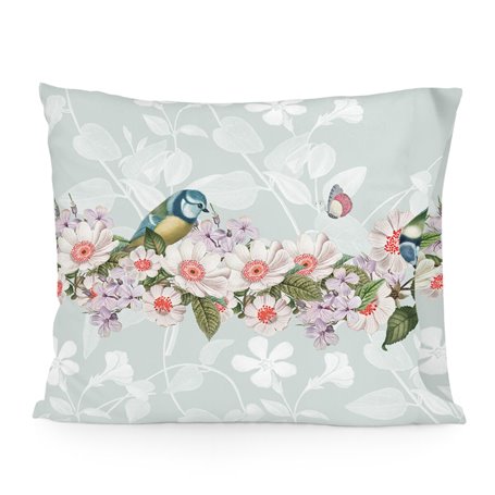 Taie d'oreiller HappyFriday Garden Party Multicouleur 60 x 70 cm