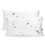 Taie d'oreiller HappyFriday Blanc Dandelion Multicouleur 50 x 75 cm (2 Unités)