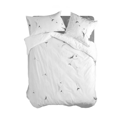 Housse de Couette HappyFriday Blanc Dandelion Multicouleur 240 x 220 cm