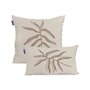 Housse de coussin HappyFriday Blanc Maple  Multicouleur