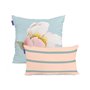 Set de housses de coussin HappyFriday Spring blossom Multicouleur 2 Pièces