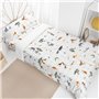 Parure de couette HappyFriday Mini Savanna Multicouleur 2 Pièces