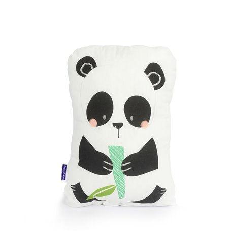 Coussin HappyFriday Moshi Moshi Multicouleur Ours Panda 40 x 30 cm