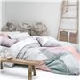 Housse de Couette HappyFriday Blanc Range  Multicouleur 140 x 200 cm