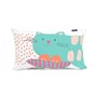 Housse de coussin HappyFriday Moshi Moshi Cat & Mouse Multicouleur 50 x 30 cm