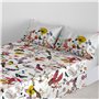 Drap HappyFriday Birds of paradise Multicouleur 260 x 270 cm