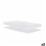 Housse de matelas pour lit d'enfant Mi bollito Blanc 1 x 50 x 85 cm Imperméable 2 Unités