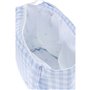 Sac organisateur pour poussette de bébé Mi bollito Bleu Vichy 15 x 18 x 45 cm