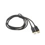 iggual IGG318362 câble DisplayPort 2 m Noir