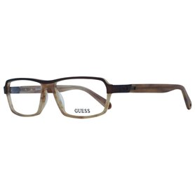 Monture de Lunettes Homme Guess GU1790-BRN-55 Marron (ø 55 mm)