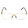 Monture de Lunettes Homme Porsche P8313-B Doré (ø 55 mm)