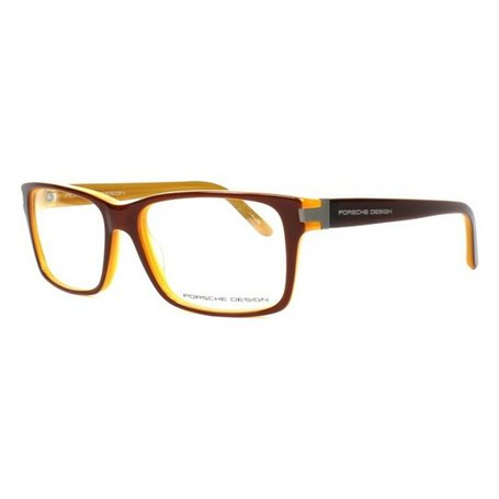 Monture de Lunettes Homme Porsche P8249-C Marron (ø 57 mm)