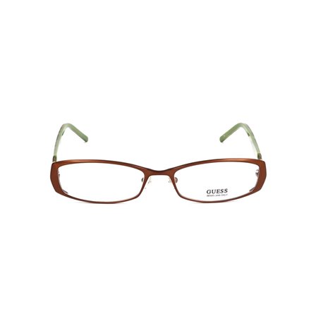 Monture de Lunettes Unisexe Guess GU1570-D96 Marron Ø 53 mm