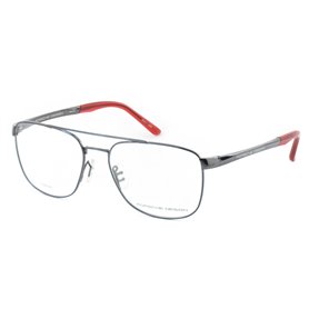 Monture de Lunettes Homme Porsche Design P8370-C-56 Ø 56 mm Gris