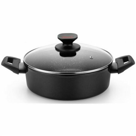 Casserole Monix TITAN ROCK Ø 20 cm Noir Aluminium forgé