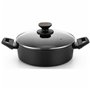 Casserole Monix TITAN ROCK Ø 20 cm Noir Aluminium forgé