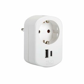 Chargeur mural Simon CL610306 Blanc