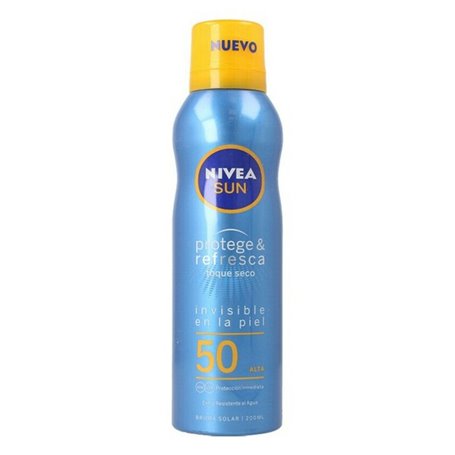 Spray Protecteur Solaire Sun Protege & Refresca Nivea 50 (200 ml)