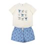 Pyjama Stitch Femme Bleu