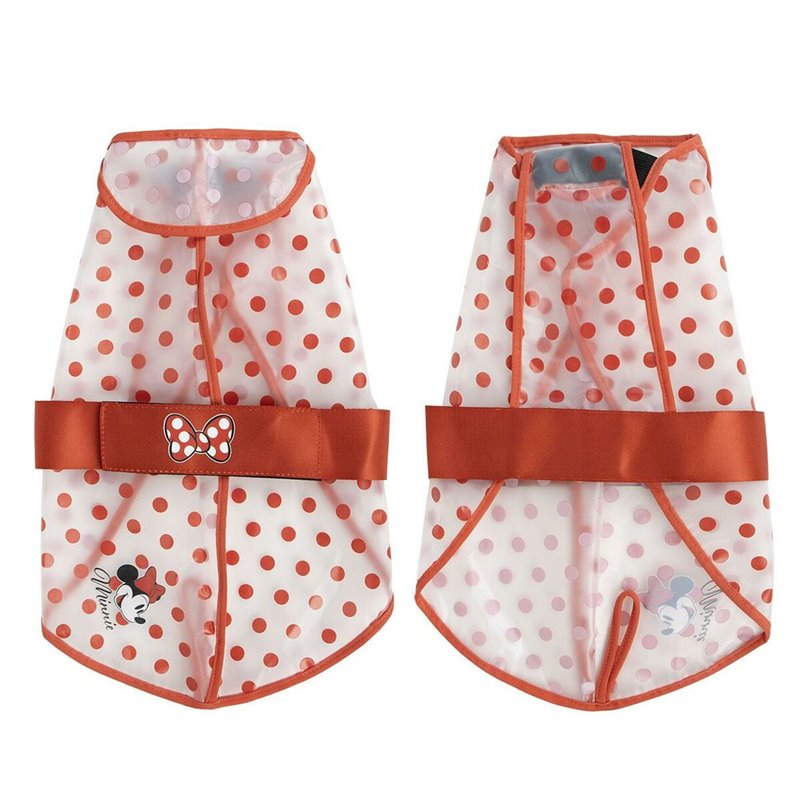 Imperméable pour Chien Minnie Mouse Rouge S